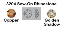 3204 Sew-On Rhinestones